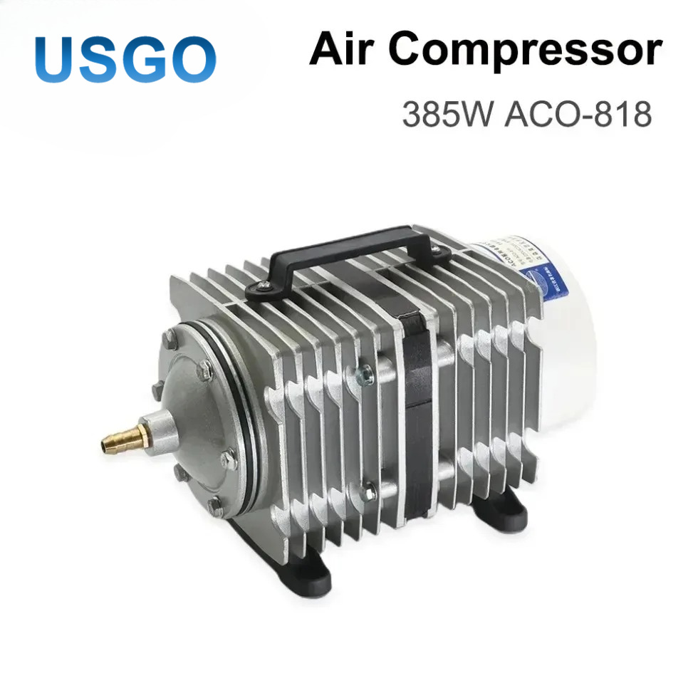 Air Assist Pump Laser - USGO ACO-818 385W Elektromanyetik Hava Kompresörü