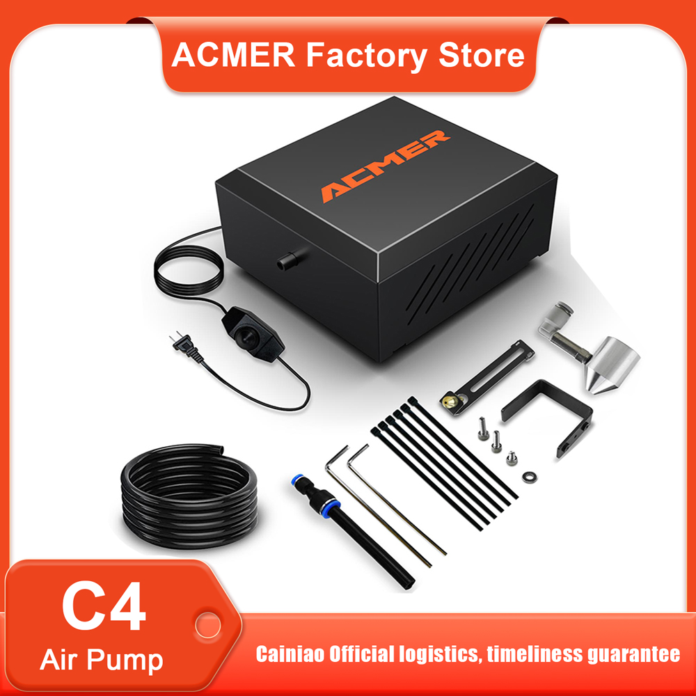 Air Assist Pump Laser - ACMER C4 Lazer Hava Destek Pompası,