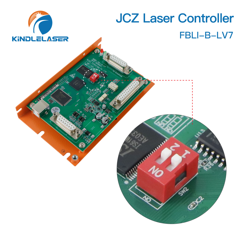 Industrial Laser Sensor - Orijinal BJJCZ FBLI-B-LV7A Fiber Lazer Kontrol