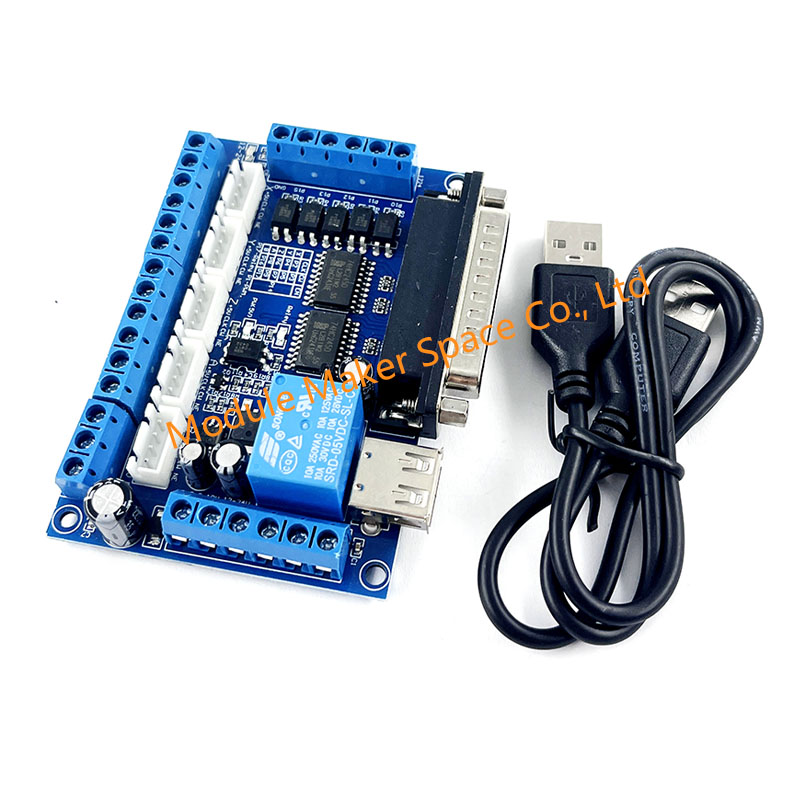 Breakout Board Mach3 - MACH3 5 Eksen CNC kesme panosu