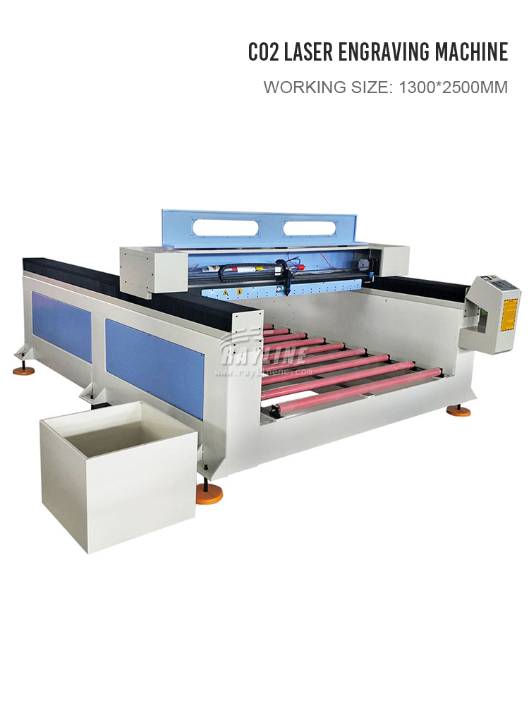 Industrial Laser Metal Cutting Machine - CO2 Lazer Kesim Makinesi 150W Reci