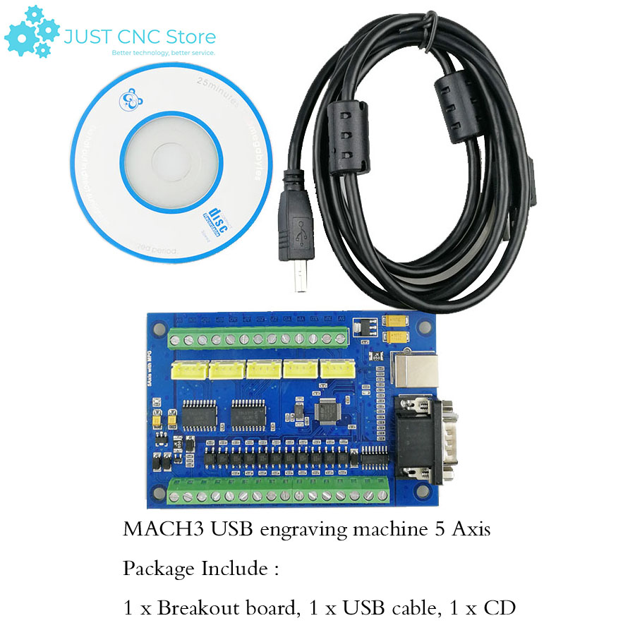 Breakout Board Mach3 - MACH3 USB CNC Sürücü kesme panosu