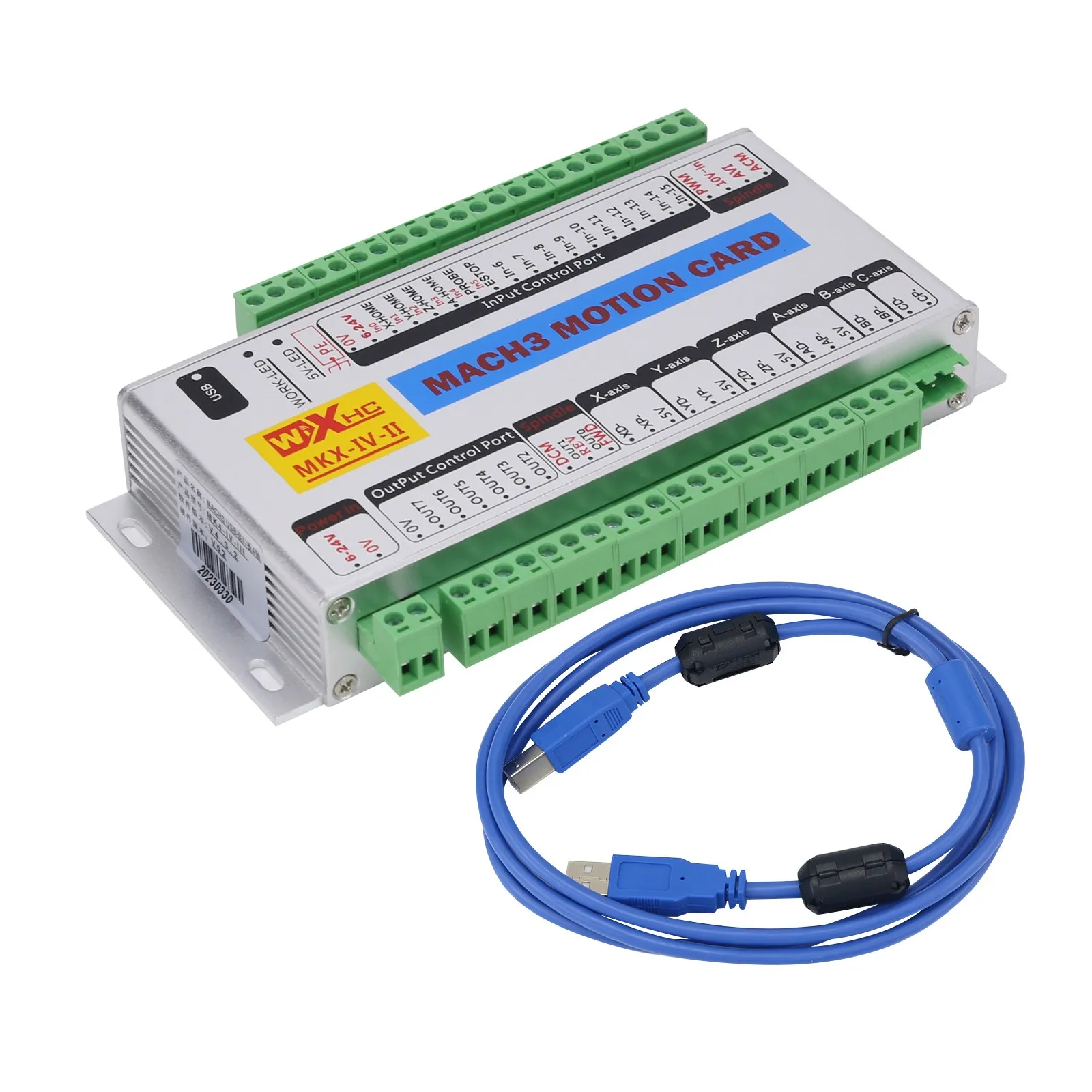 Breakout Board Mach3 - MK4-IV Mach3 Hareket Kartı 4-sAxis USB