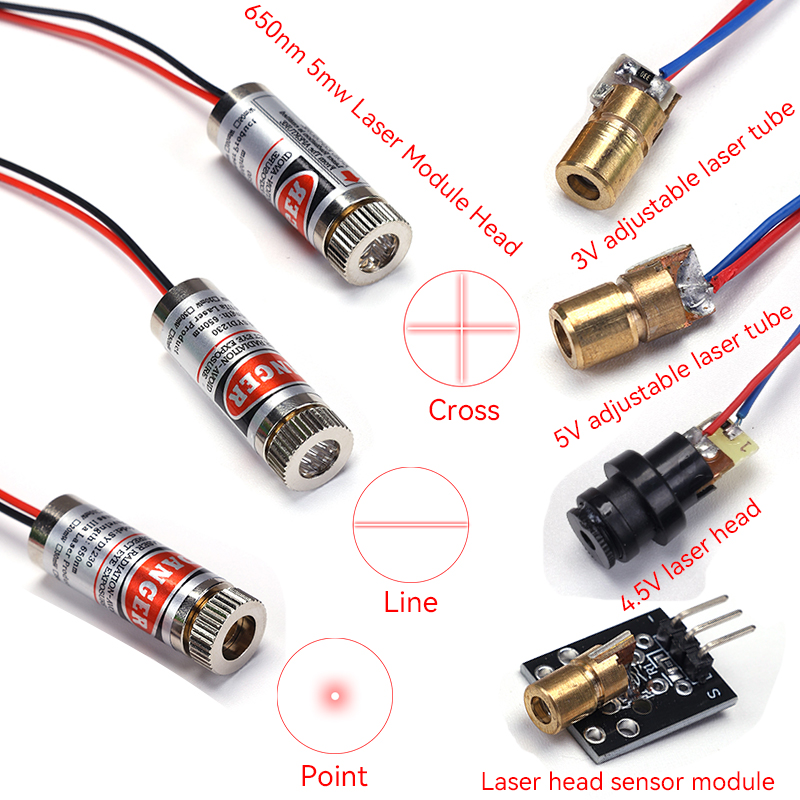 10 Adet/1 Adet 650nm 5mW Lazer - Industrial Laser Diode incelemesi ve fiyatı