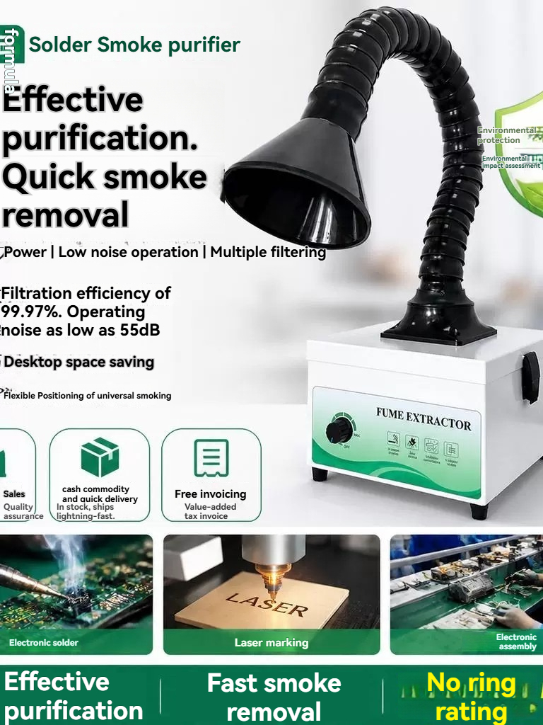 Mini Lehim Dumanı Emici – Lehi - Industrial Laser Solder Iron incelemesi ve fiyatı