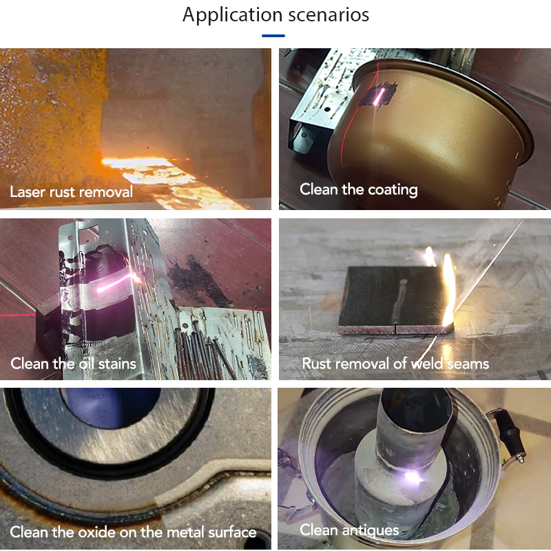 Yüksek Verimli El Tipi Fiber L - Industrial Laser Cleaning Equipment incelemesi ve fiyatı