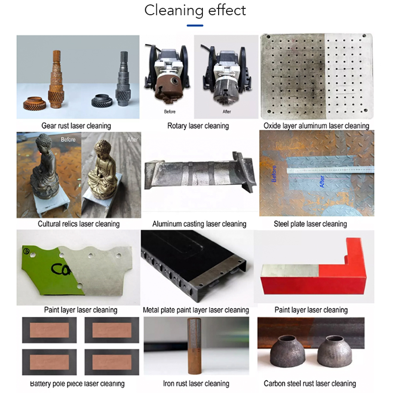 Yüksek Verimli El Tipi Fiber L - Industrial Laser Cleaning Equipment incelemesi ve fiyatı