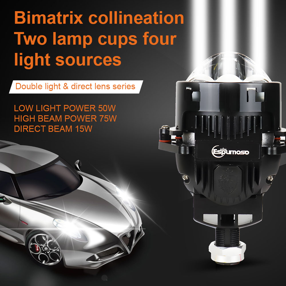 3 İnç Bi LED Lazer Projektör F - Industrial Laser Beam incelemesi ve fiyatı