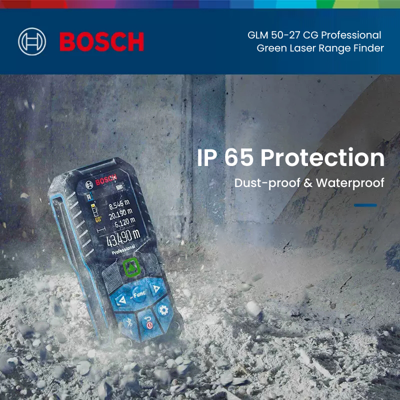 Bosch Yeşil Lazer Ölçer GLM 50 - Industrial Laser Drill incelemesi ve fiyatı