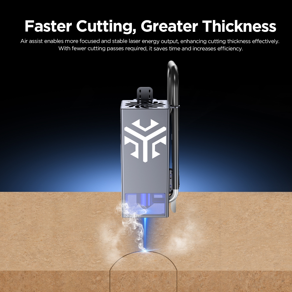 ACMER C4 Lazer Hava Destek Pom - Air Assist Pump Laser incelemesi ve fiyatı