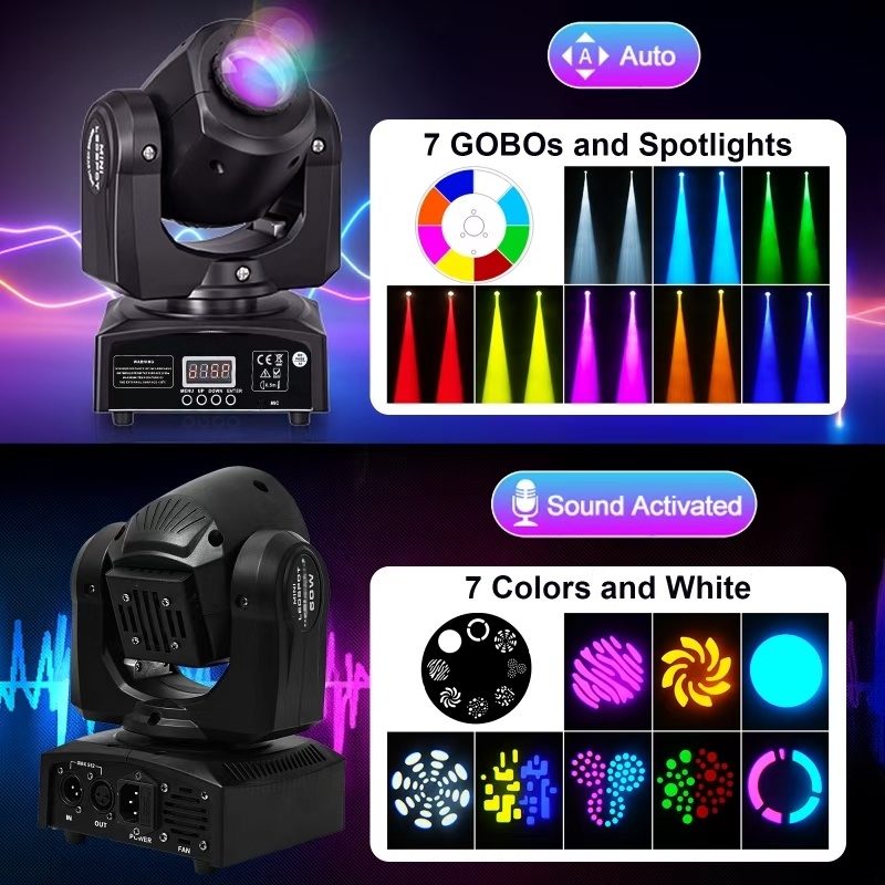 2 adet 60W Mini Led Dmx Gobo h - Laser Power Supply 60W incelemesi ve fiyatı