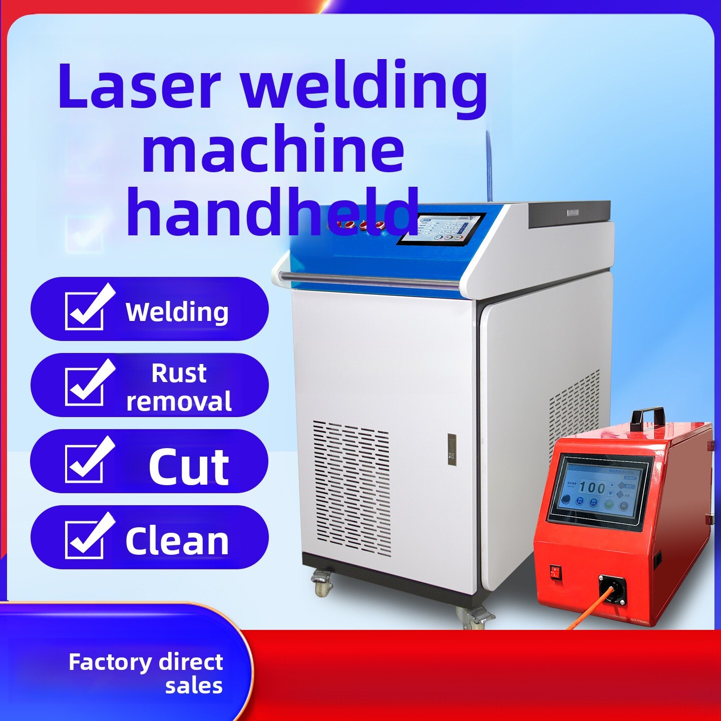 Elde Taşınabilir Endüstriyel T - Industrial Laser Metal Cutting Machine incelemesi ve fiyatı