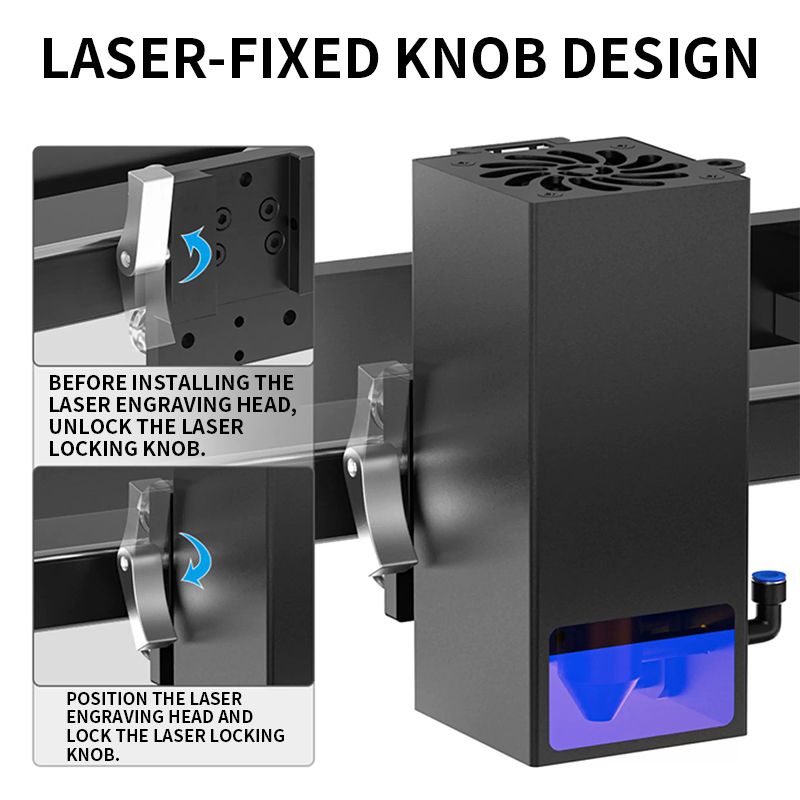 20W Lazer Gravür Makinesi U20  - Air Assist Pump Laser incelemesi ve fiyatı