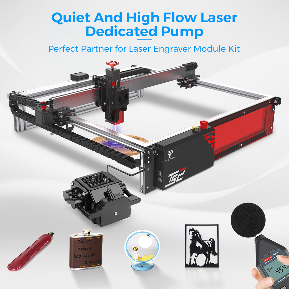 TwoTrees 30L/Min Lazer Hava De - Air Assist Pump Laser incelemesi ve fiyatı