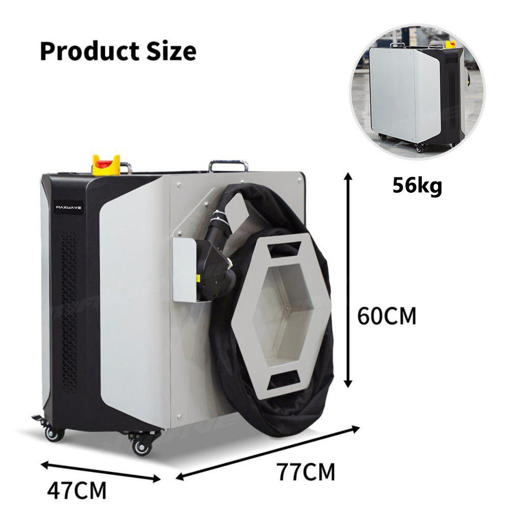 Maxwave 300W Lazer Temizleyici - Industrial Laser Cleaning Equipment incelemesi ve fiyatı