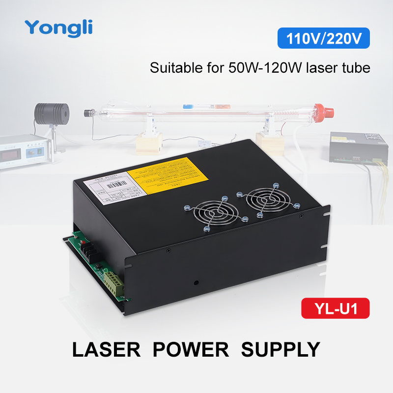 YongLi 110v 220v Co2 Lazer Güç - Laser Power Supply 60W incelemesi ve fiyatı