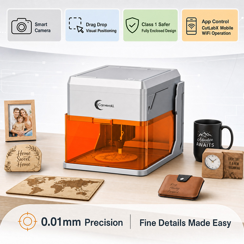 Carverall A1PRO 10W Lazer Grav - Industrial Grade Laser Cutter incelemesi ve fiyatı