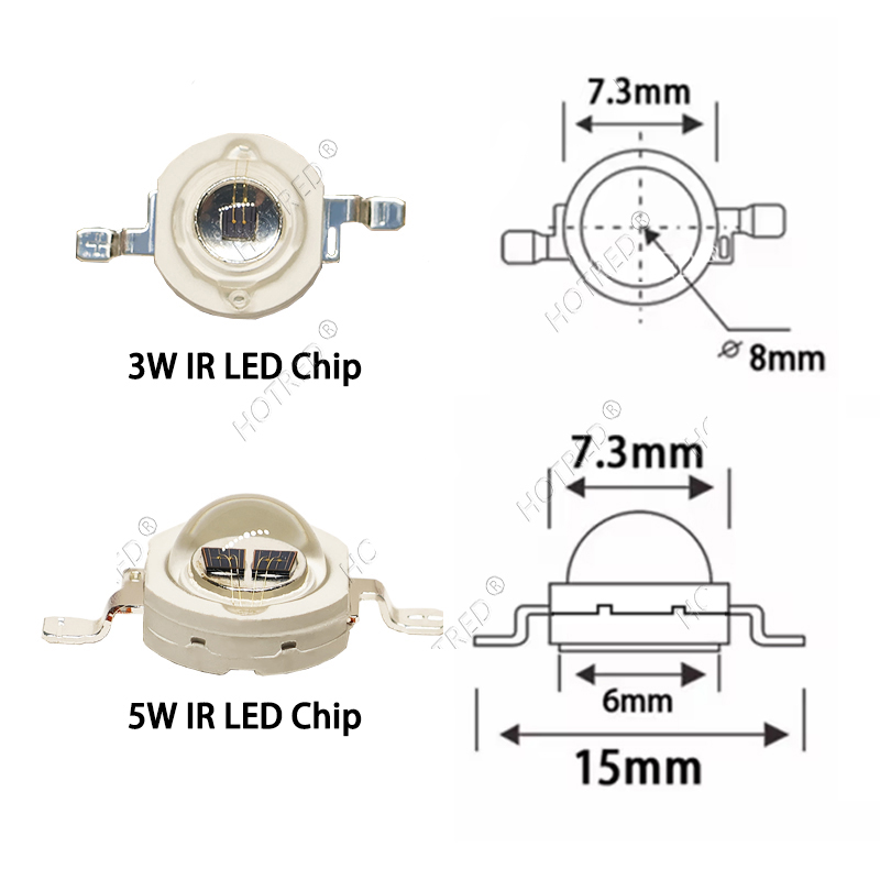 1-10 adet IR LED 3W 5W 1050nm  - Industrial Laser Diode incelemesi ve fiyatı