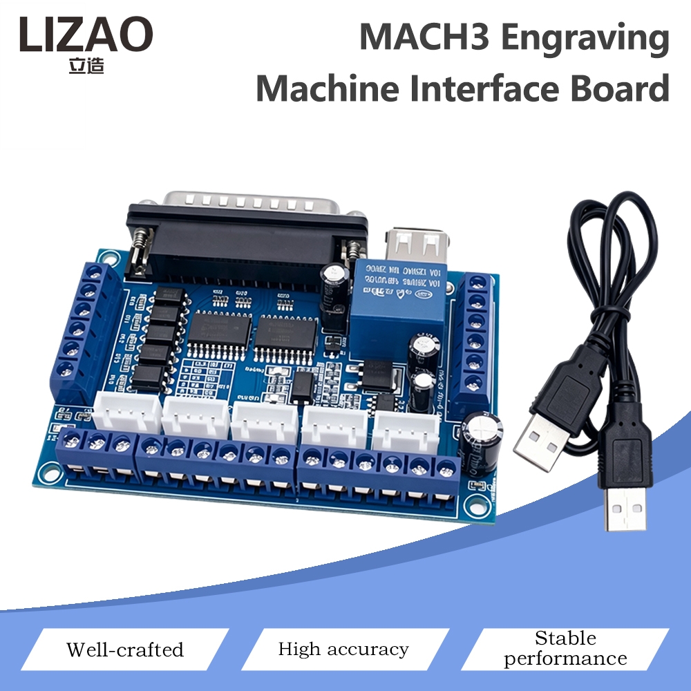 MACH3 CNC Breakout Board 5 Eks - Breakout Board Mach3 incelemesi ve fiyatı