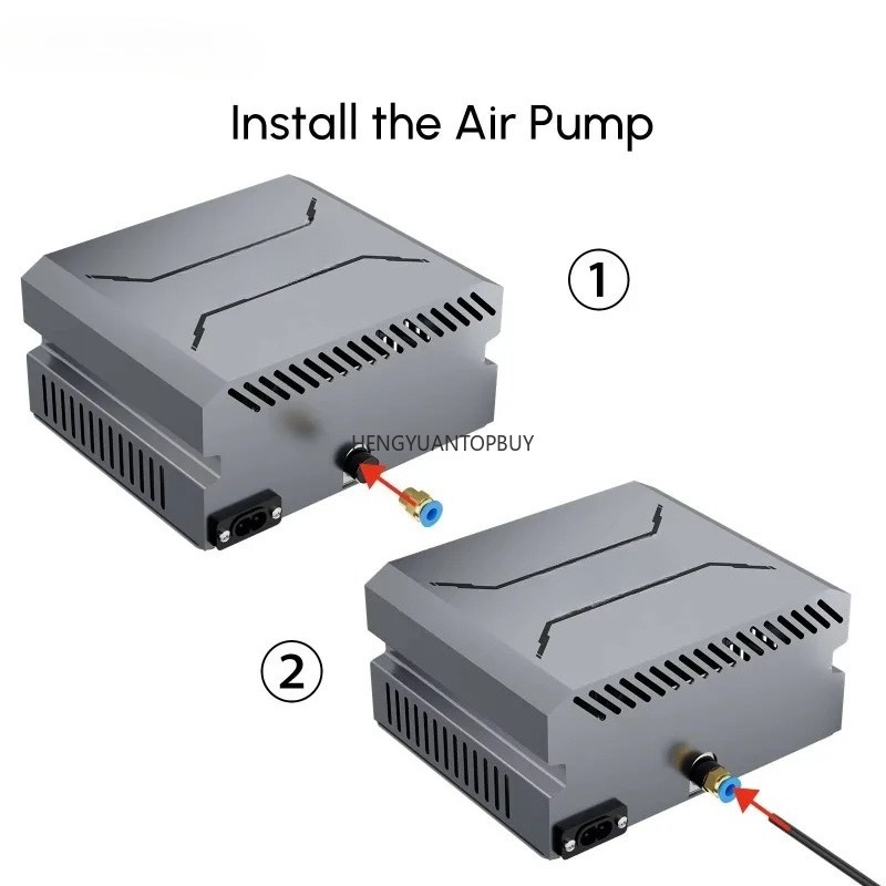 Hava pompası, lazer gravür mak - Air Assist Pump Laser incelemesi ve fiyatı