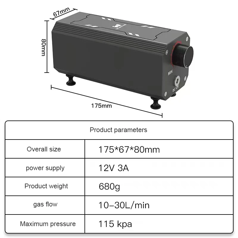 Hava Destek Kompresörü AC 110V - Air Assist Pump Laser incelemesi ve fiyatı